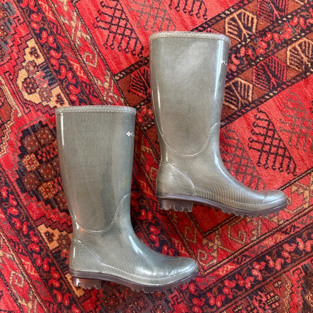 Columbia Green Rain Boots